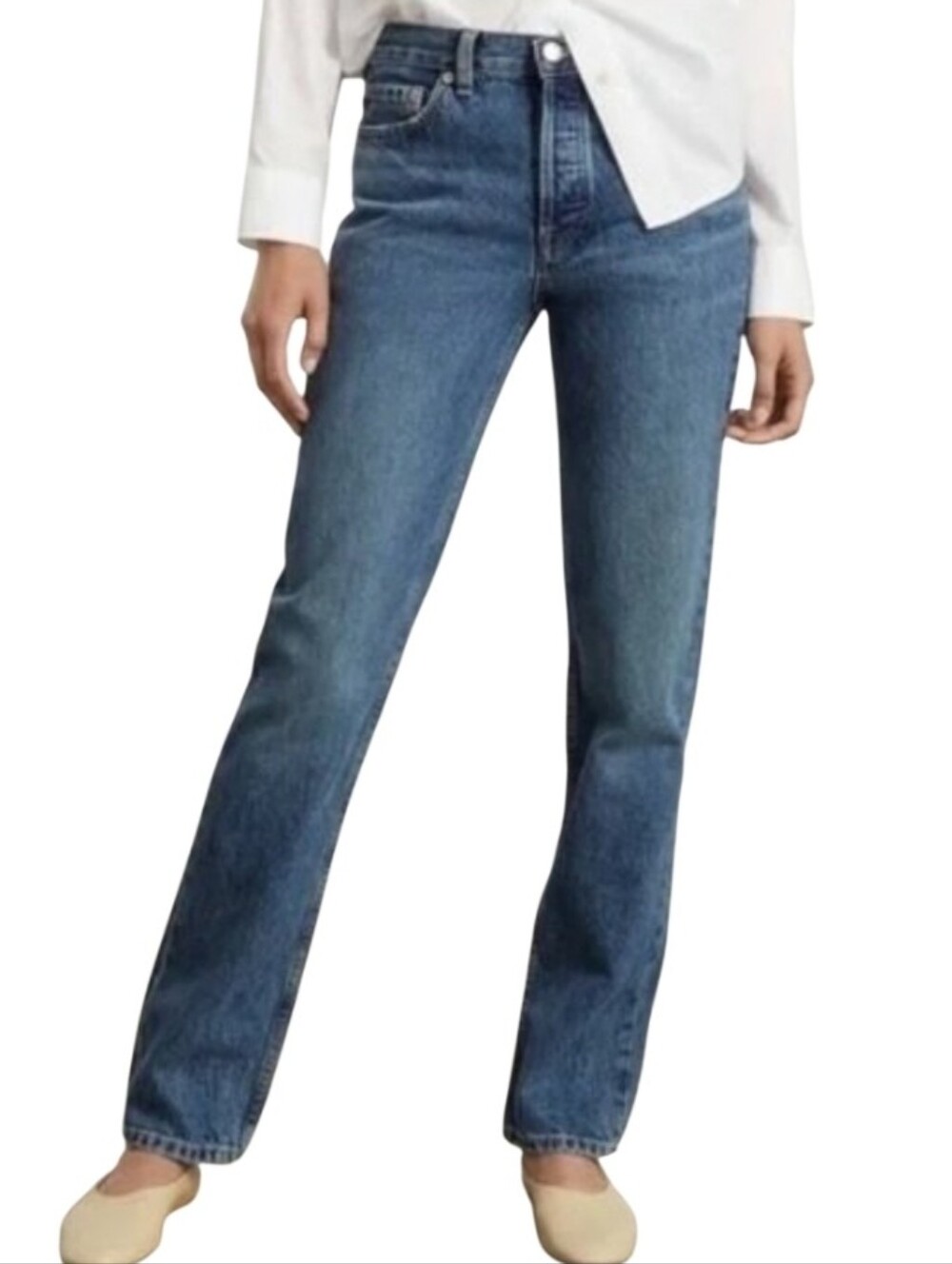 Everlane Everybody Jean Straight Organic Cotton E7 Women's 30 Men's 32 Waist NWT